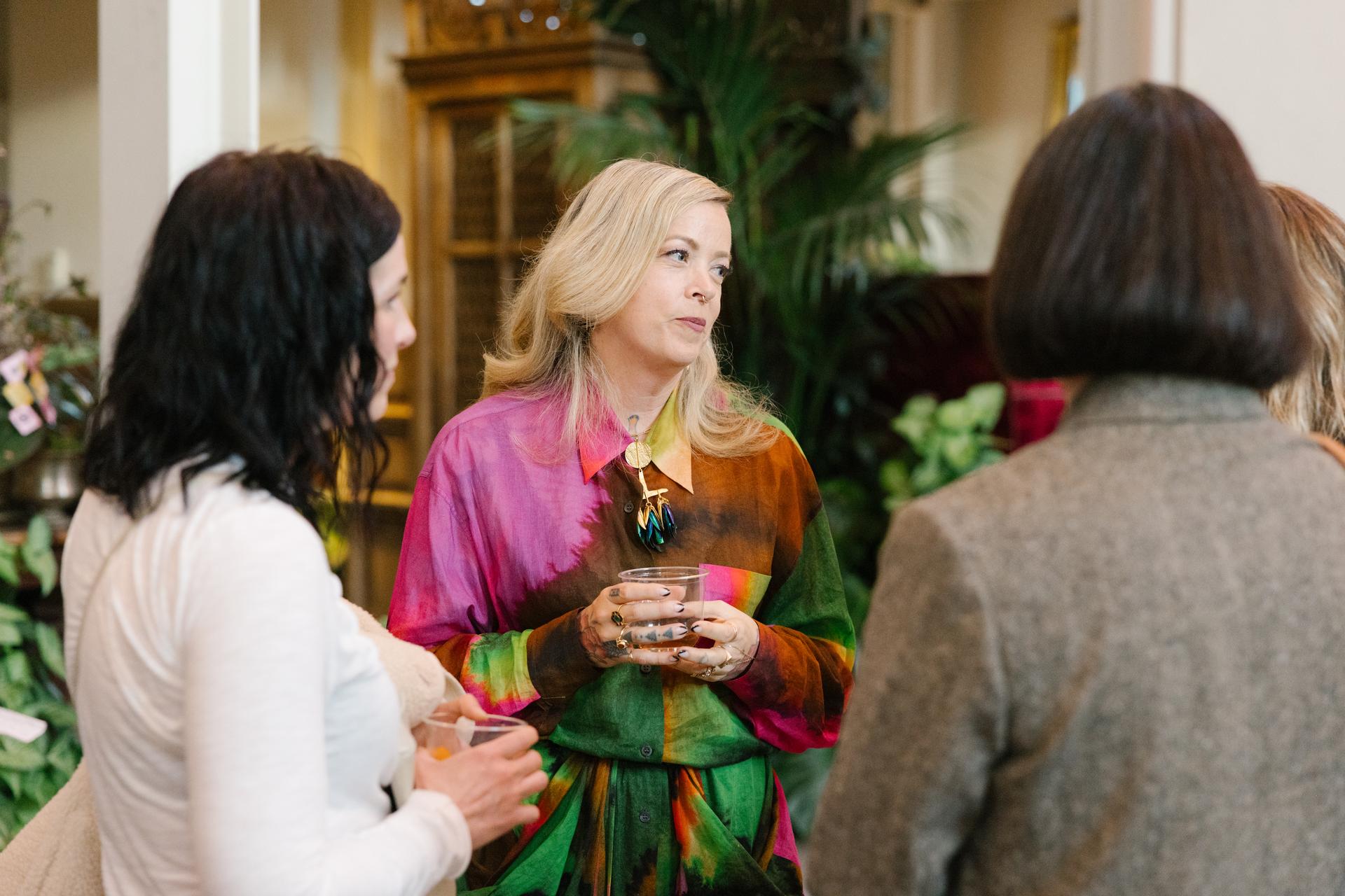 Marie McCarthy at a Shokunin event