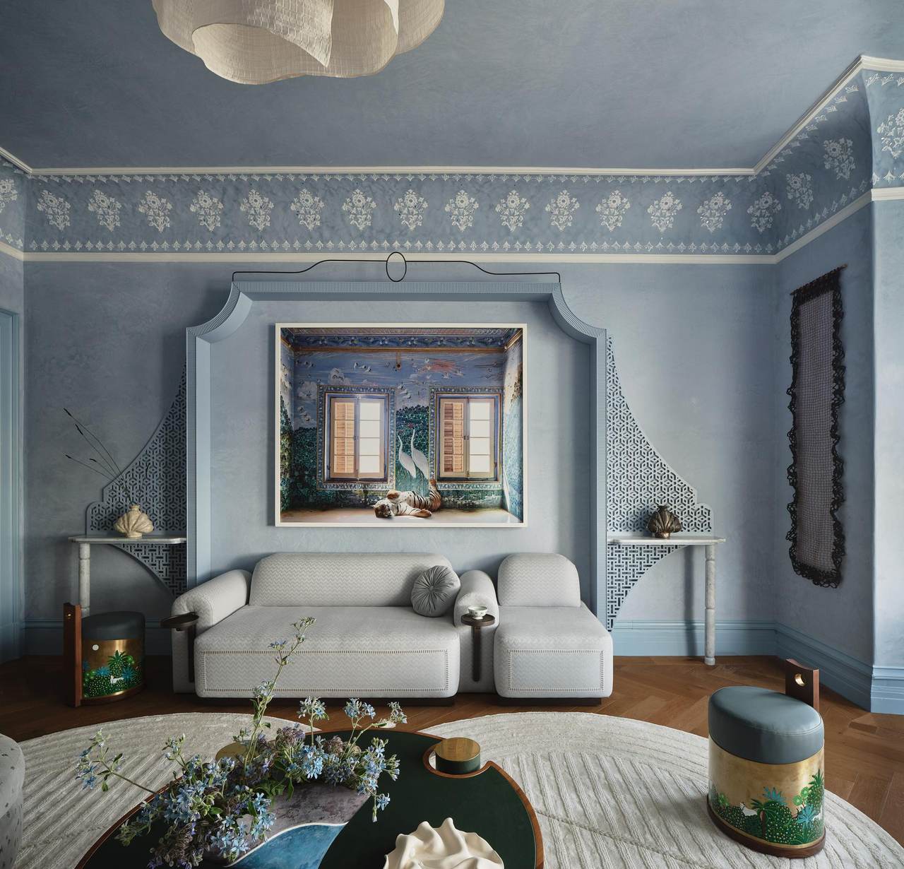 Decorative wall painting